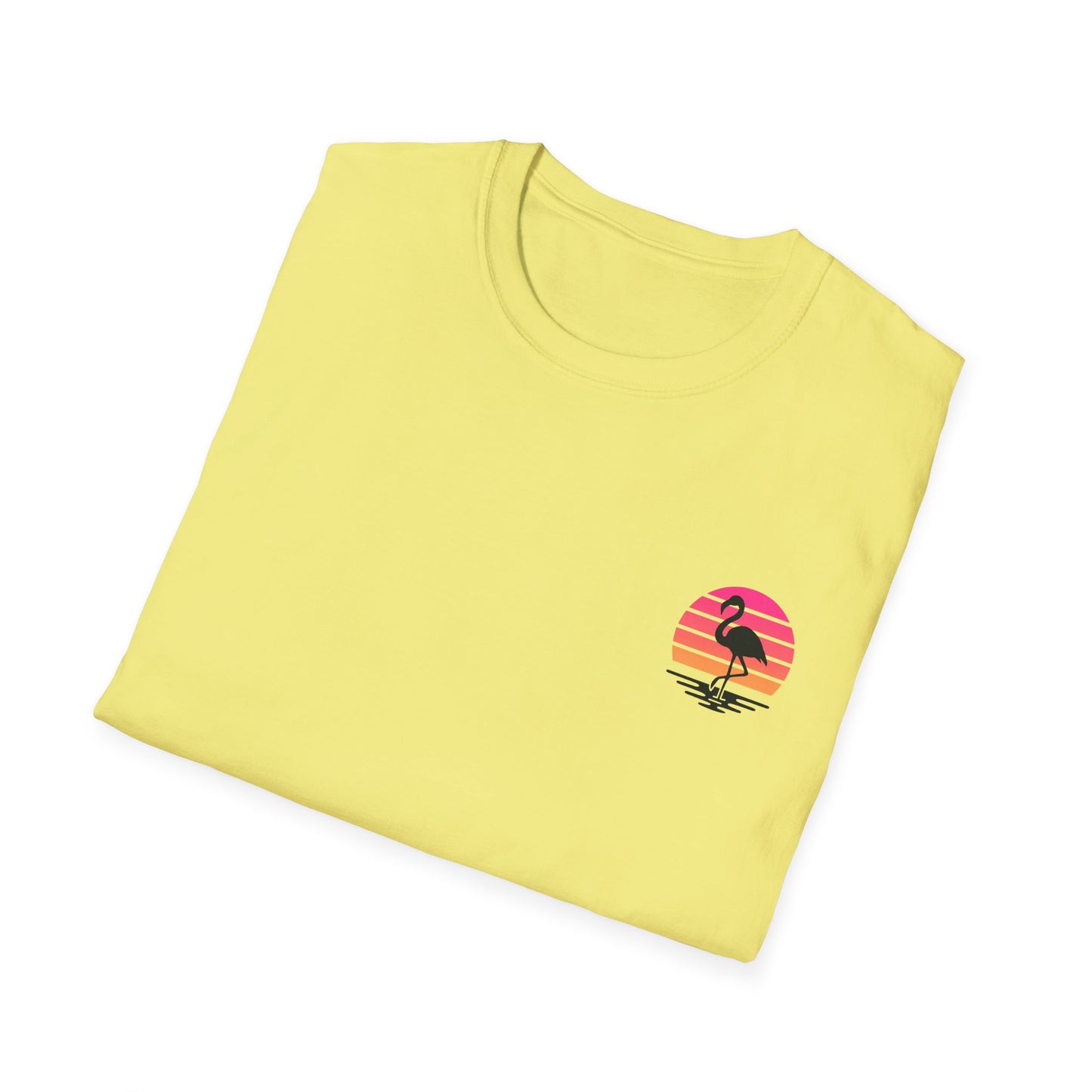 Retro flamingo vibe T-shirt