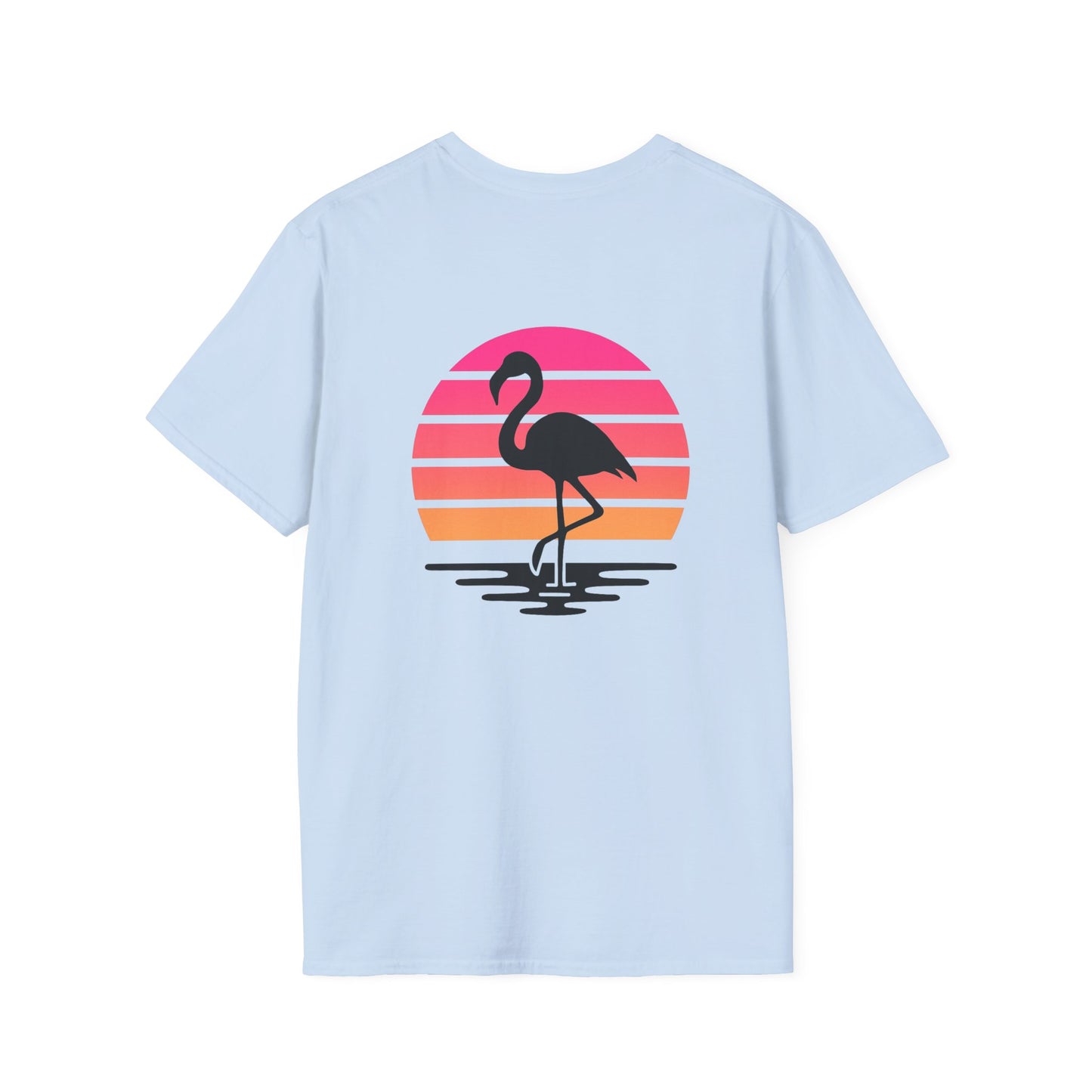 Retro flamingo vibe T-shirt