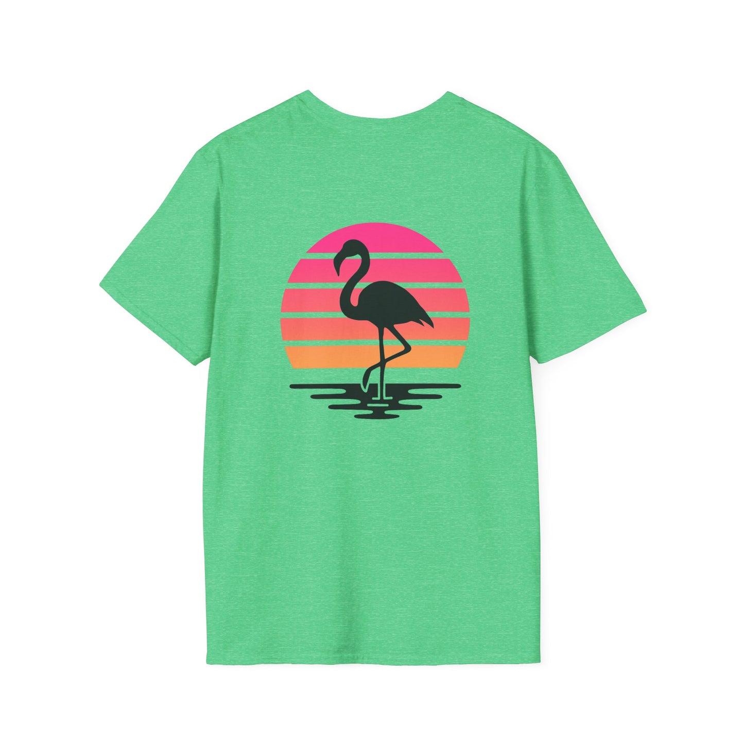 Retro flamingo vibe T-shirt