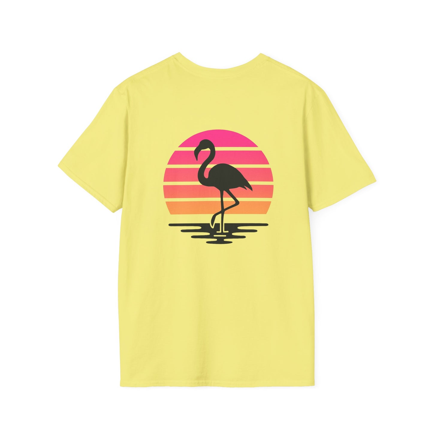 Retro flamingo vibe T-shirt