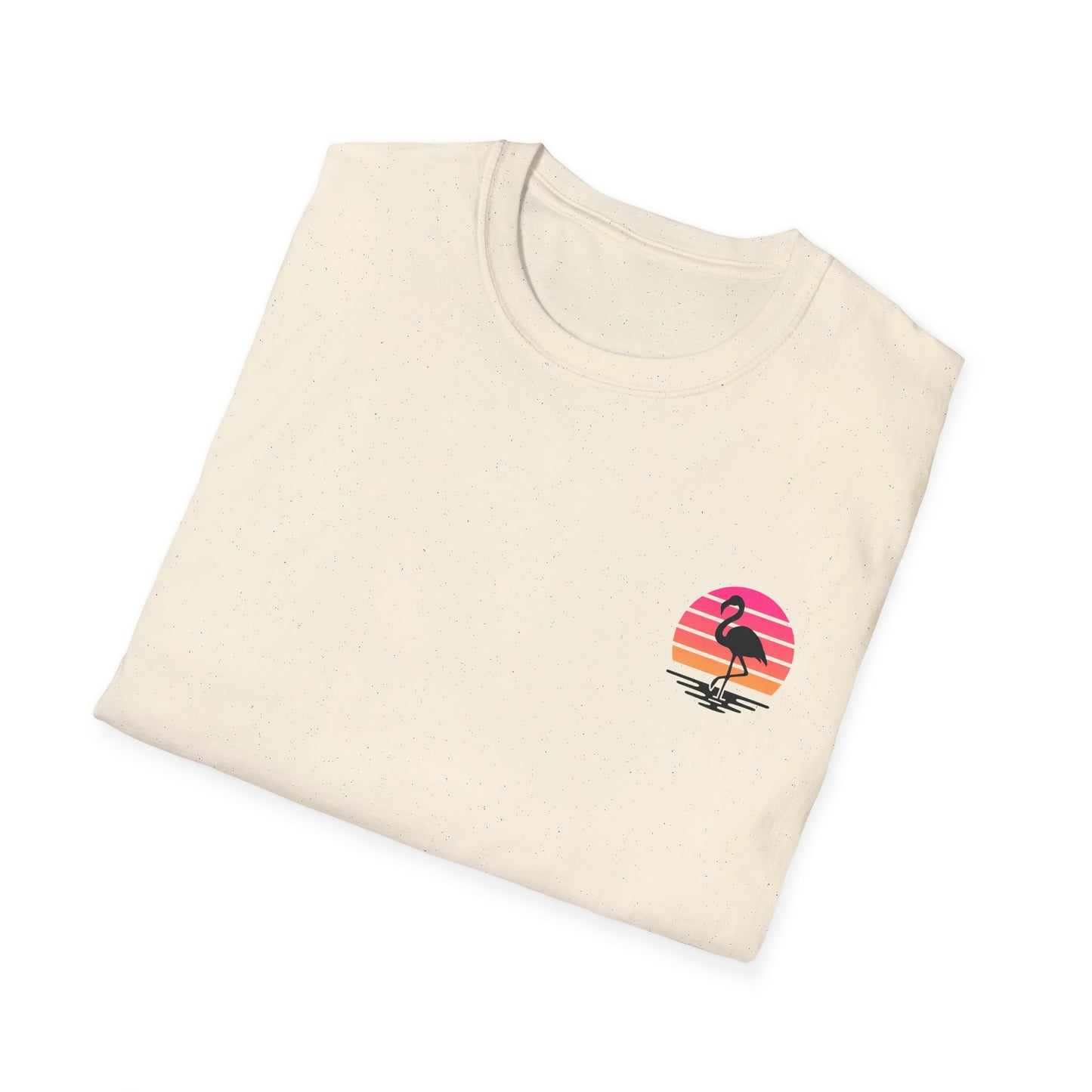 Retro flamingo vibe T-shirt