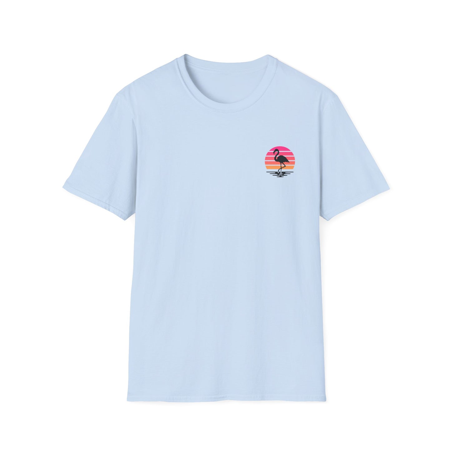 Retro flamingo vibe T-shirt
