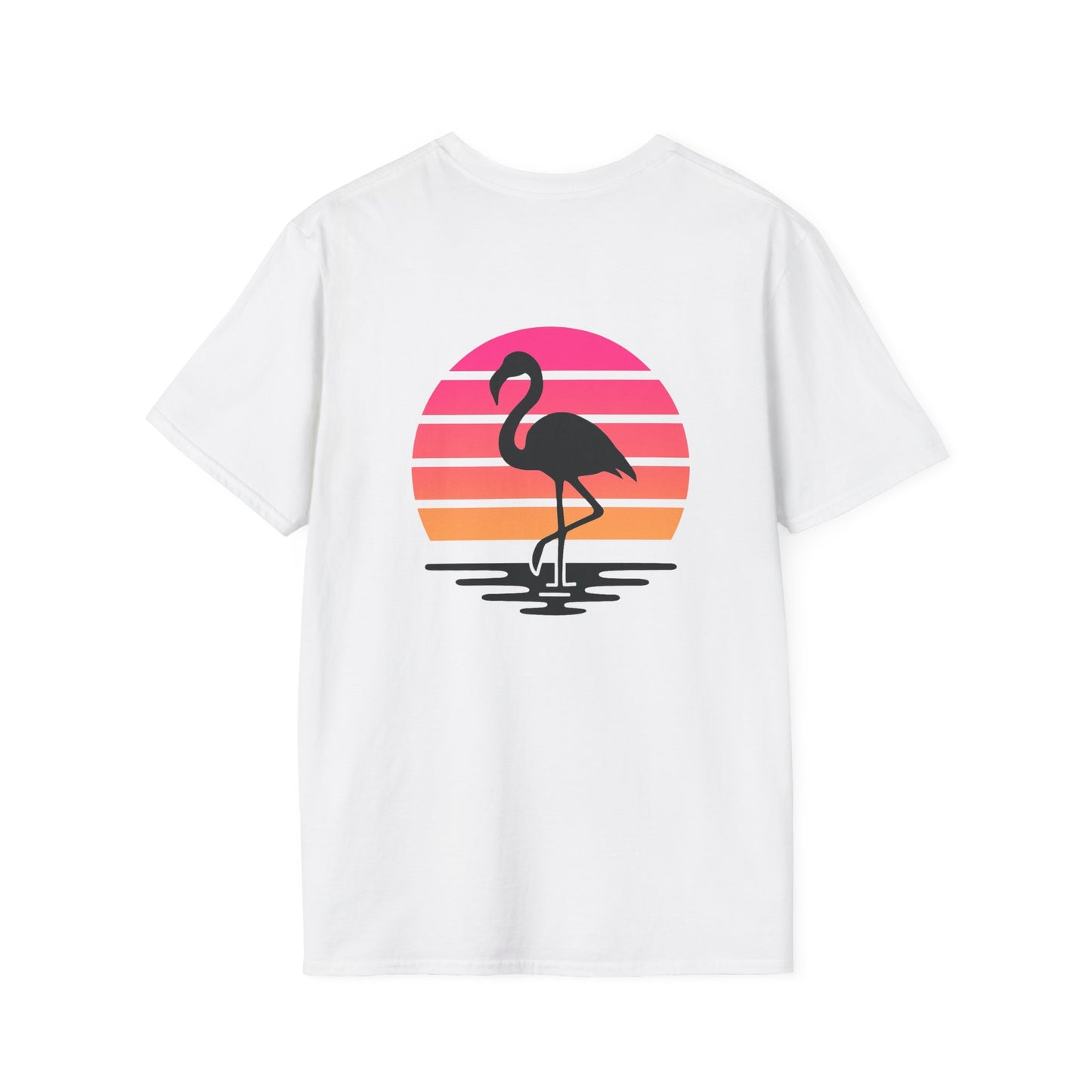 Retro flamingo vibe T-shirt