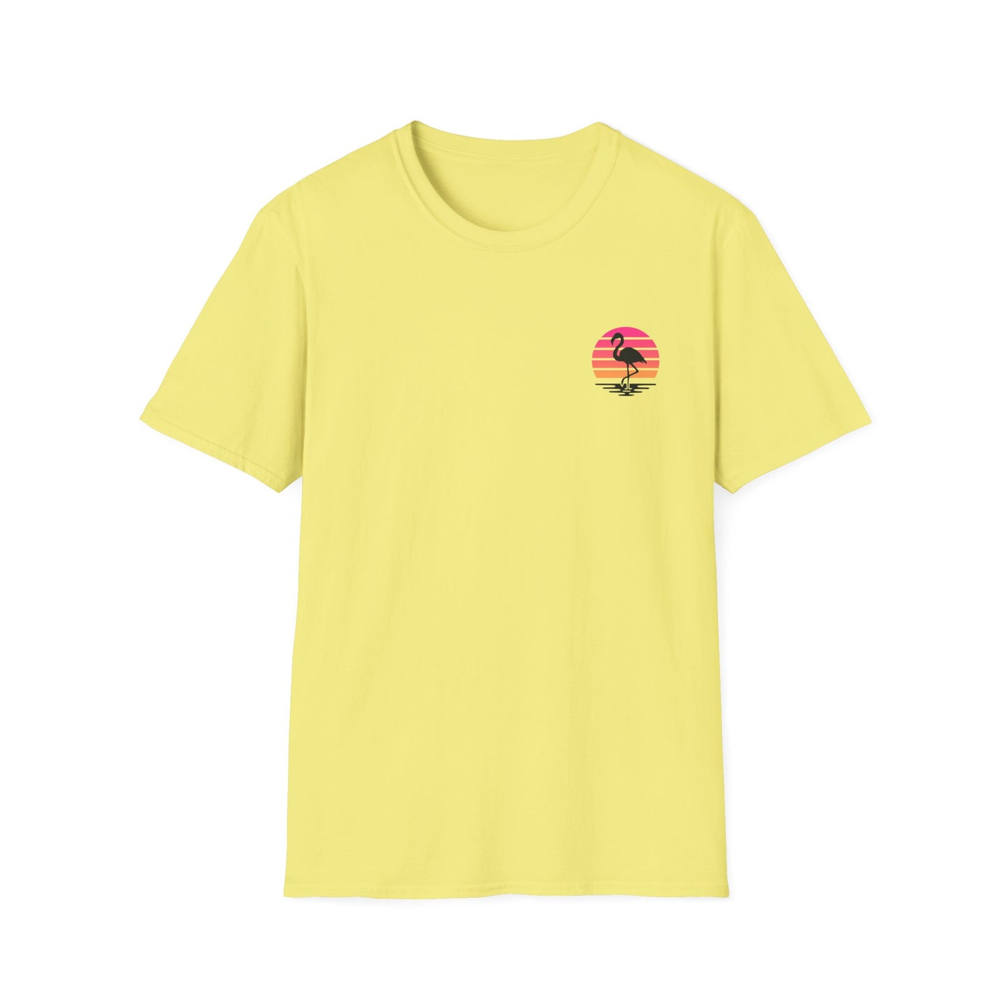 Retro flamingo vibe T-shirt