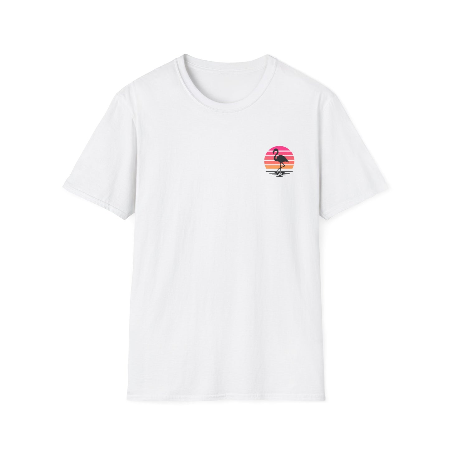 Retro flamingo vibe T-shirt