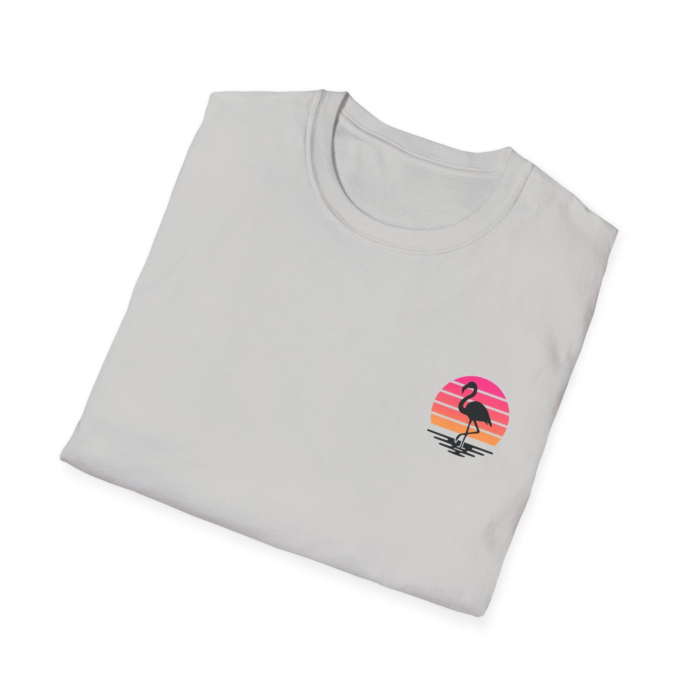 Retro flamingo vibe T-shirt
