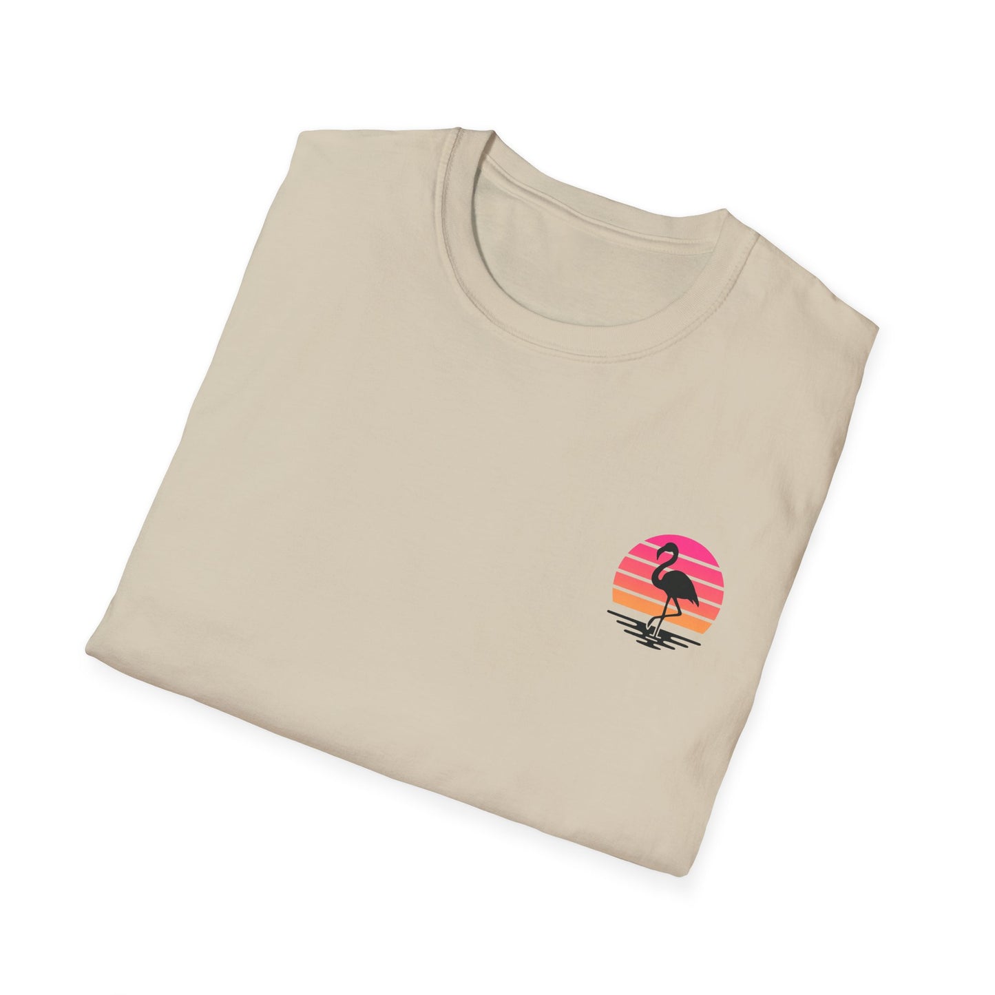 Retro flamingo vibe T-shirt