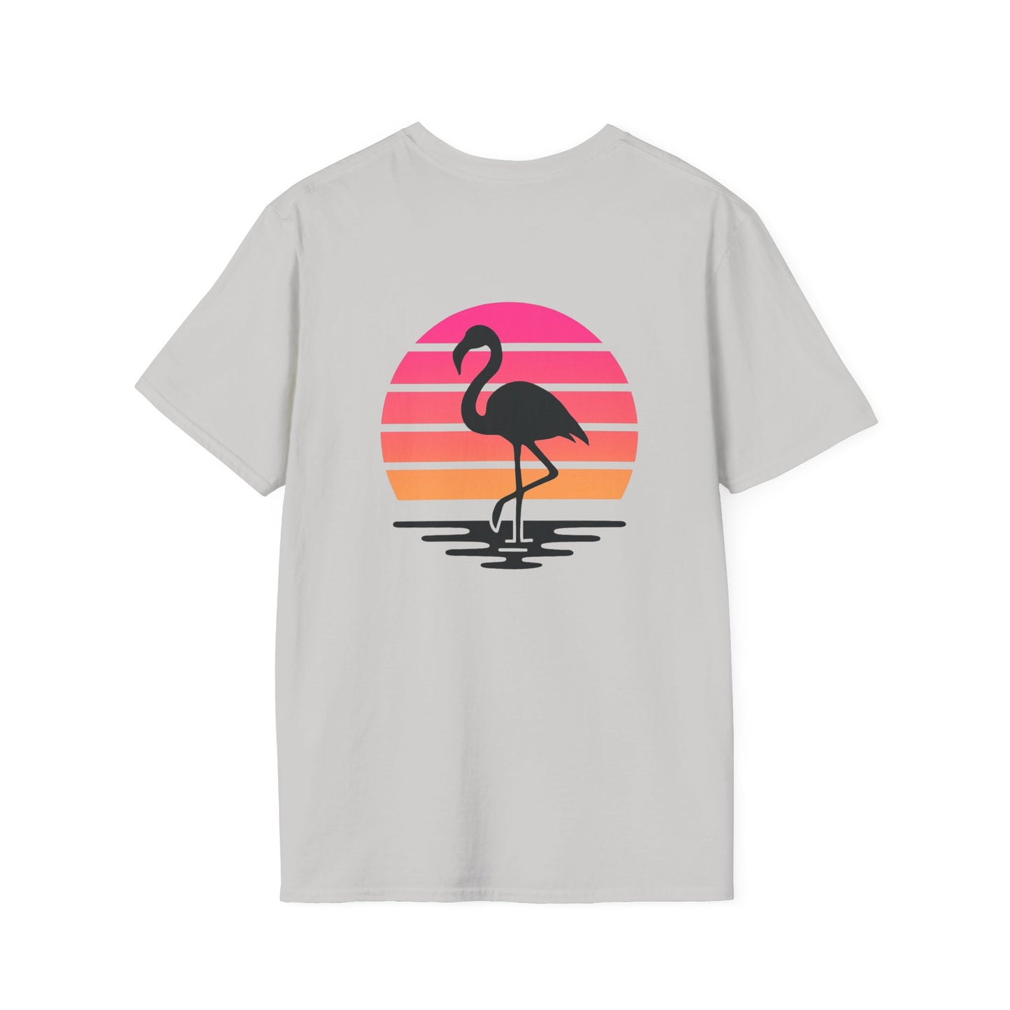 Retro flamingo vibe T-shirt