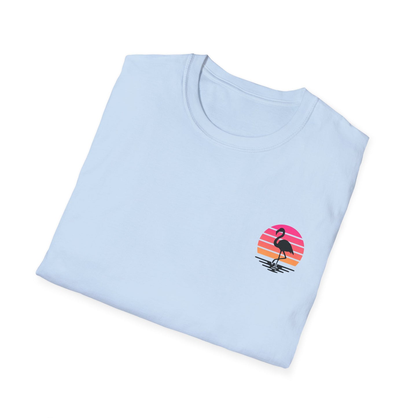 Retro flamingo vibe T-shirt