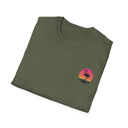 Retro flamingo vibe T-shirt