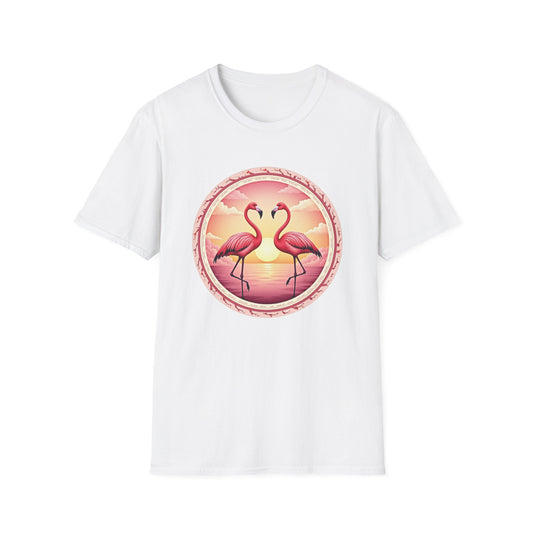 Tropical Flamingo Vibe T-Shirt