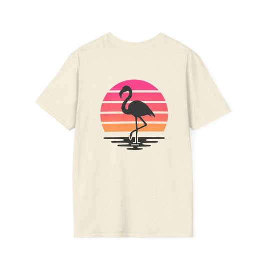 Retro flamingo vibe T-shirt