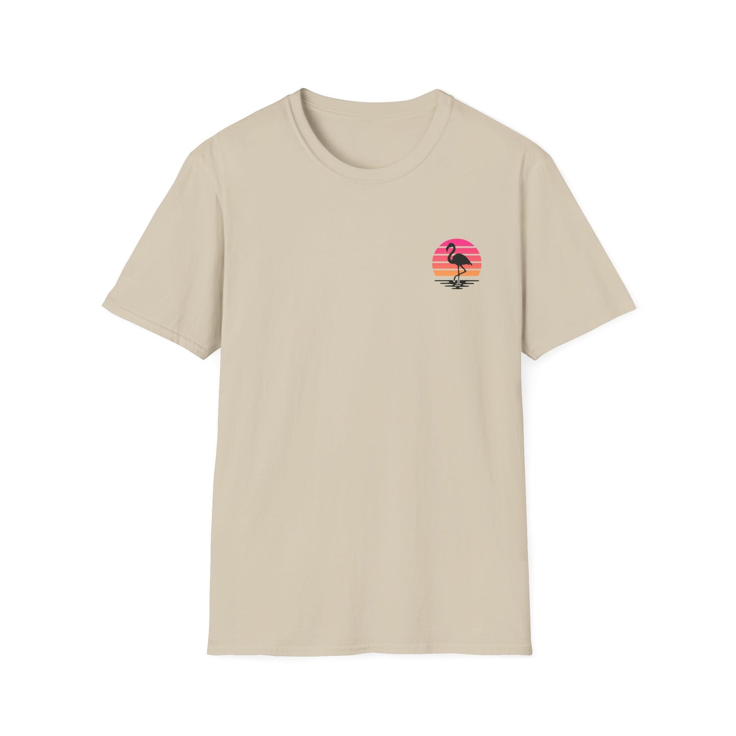 Retro flamingo vibe T-shirt