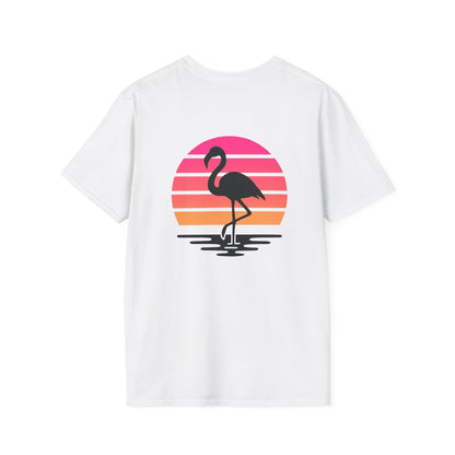 Retro flamingo vibe T-shirt